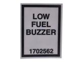 1702562 Decal, (Low Fuel Ind) | JLG